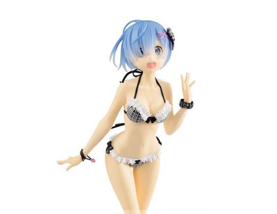 Banpresto EXQ Figure Re: Zero Starting Life in Another World Rem Vol 2 Anime Statue - Perfect for Anime Collectors, Home Decor & Gift for Fans