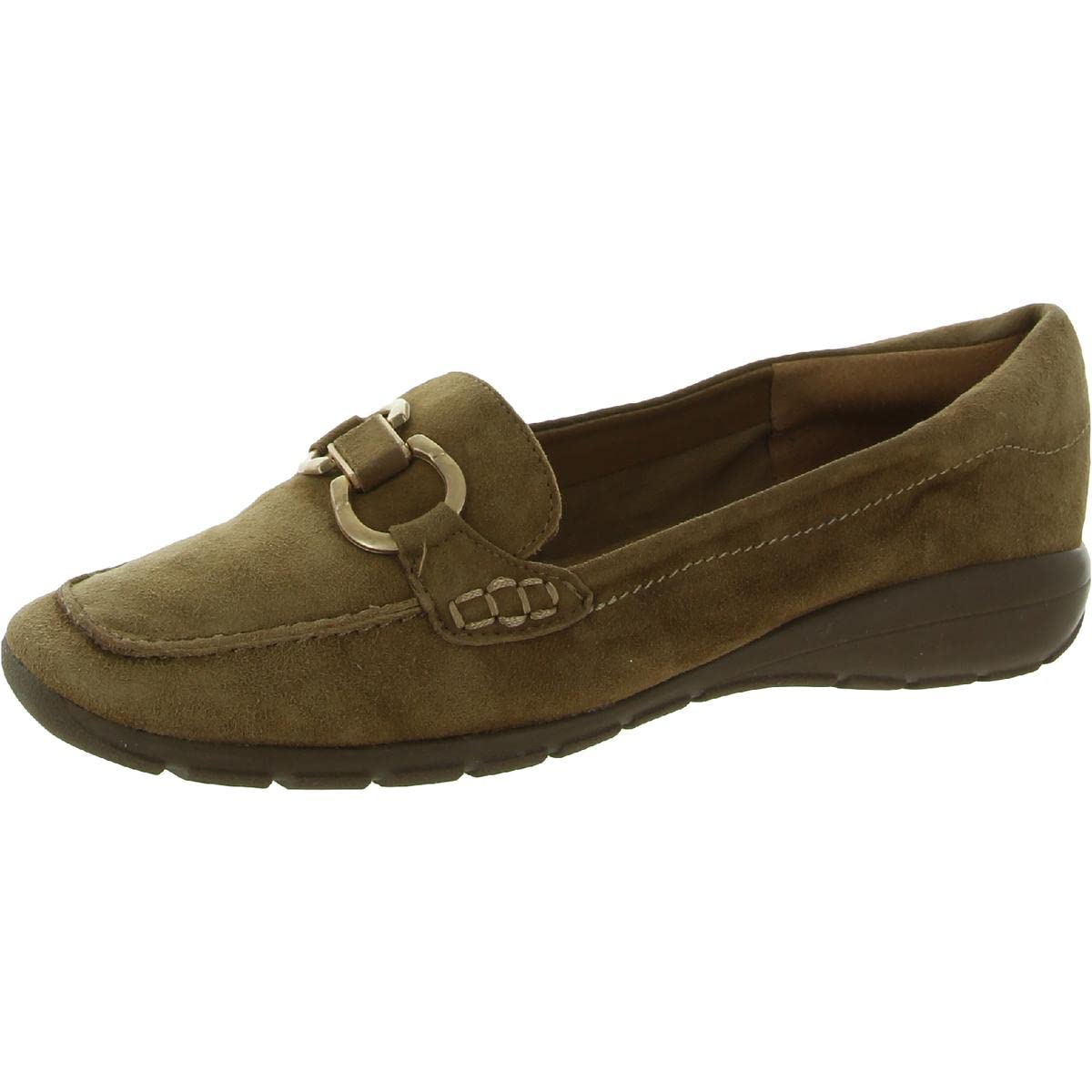 Easy Spirit Women's Comfortable Flats - Lightweight Slip-On Shoes for Work, Travel & Everyday Wear