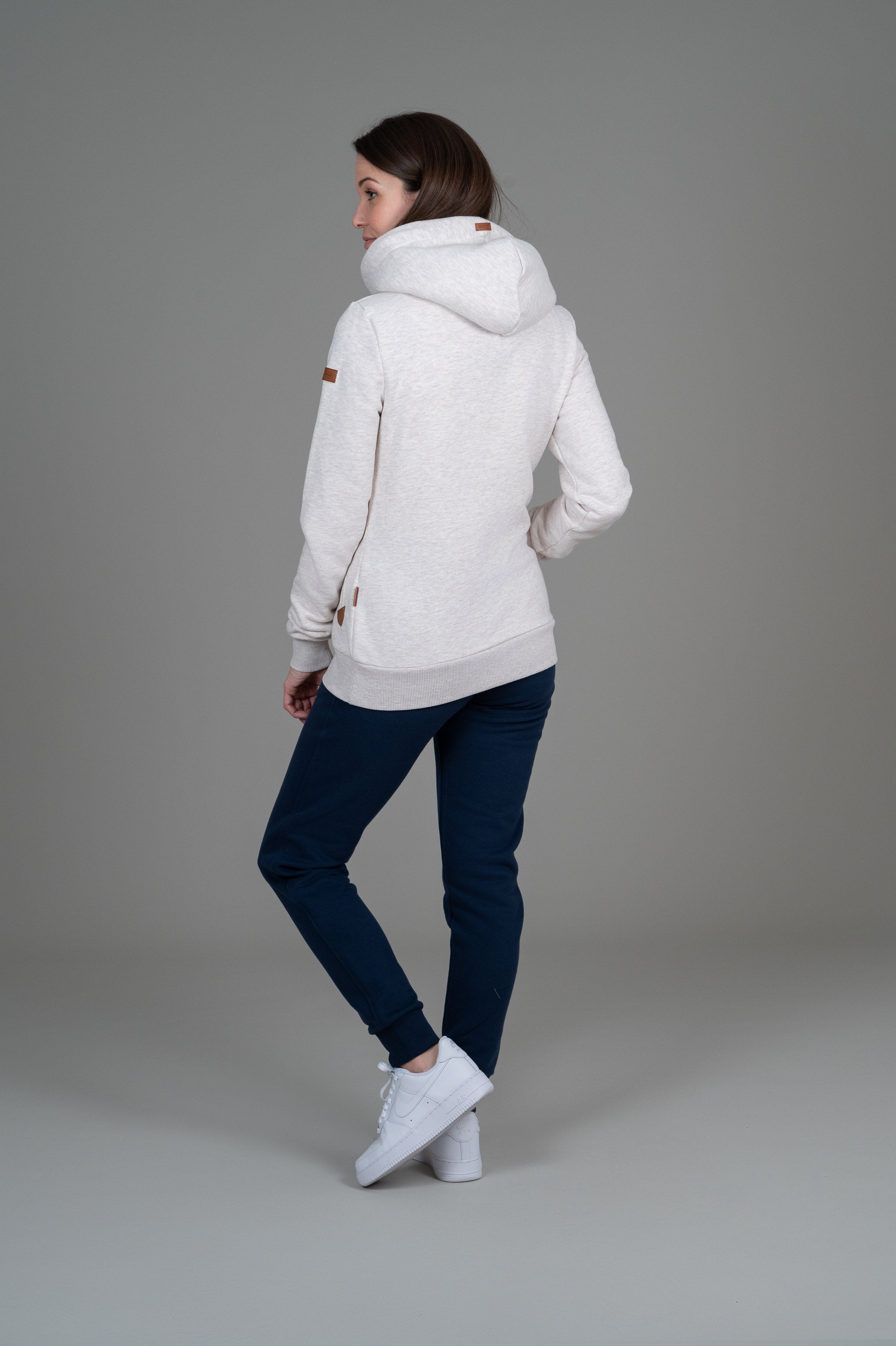Artemis Heather Oatmeal Hoodie - Soft Unisex Pullover Sweatshirt for Men & Women | Cozy Casual Wear for Fall & Winter, Perfect for Lounging, Travel, and Outdoor Activities