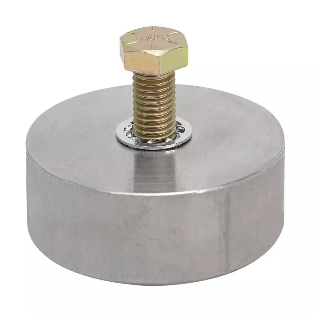 5K Steel Puck & Bolt - High Strength Fasteners for Industrial, Automotive, and Construction Use - Perfect for Heavy-Duty Applications and Machinery Assembly
