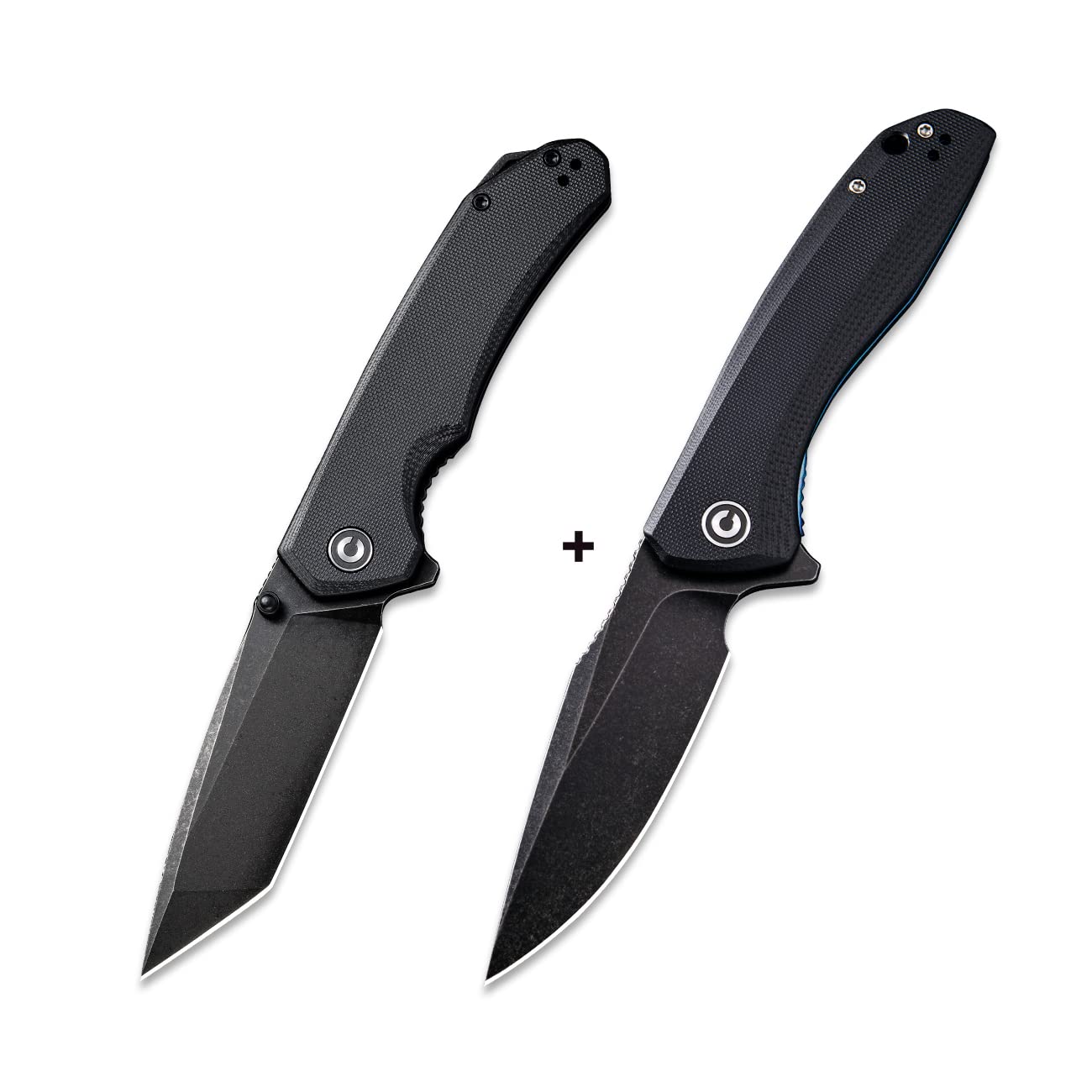 CIVIVI Brazen Tanto Blade Folding Knife with Baklash - Premium EDC Knife Set for Outdoor, Camping & Everyday Carry
