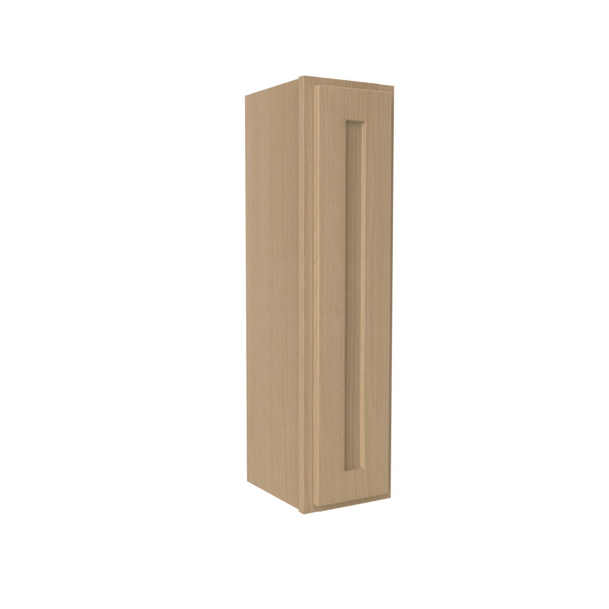 36 Inch High Single Door Wall Cabinet - Luxor Harvest RTA, 9W x 36H x 12D - Perfect for Kitchen, Bathroom, or Garage Storage Organization