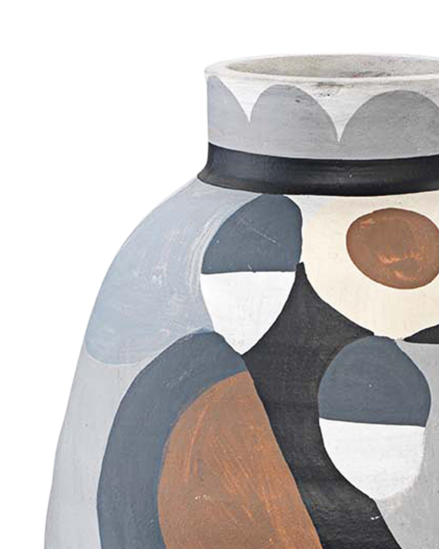 Pablo Vase Medium - Modern Ceramic Home Decor for Living Room, Bedroom & Office - Perfect for Flowers and Centerpieces