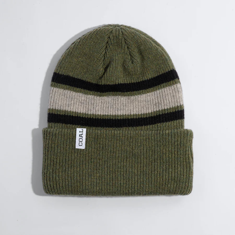 2024 Haines Classic Beanie - Soft Winter Knit Hat for Men & Women - Olive Green Beanie for Outdoor Activities, Skiing & Casual Wear