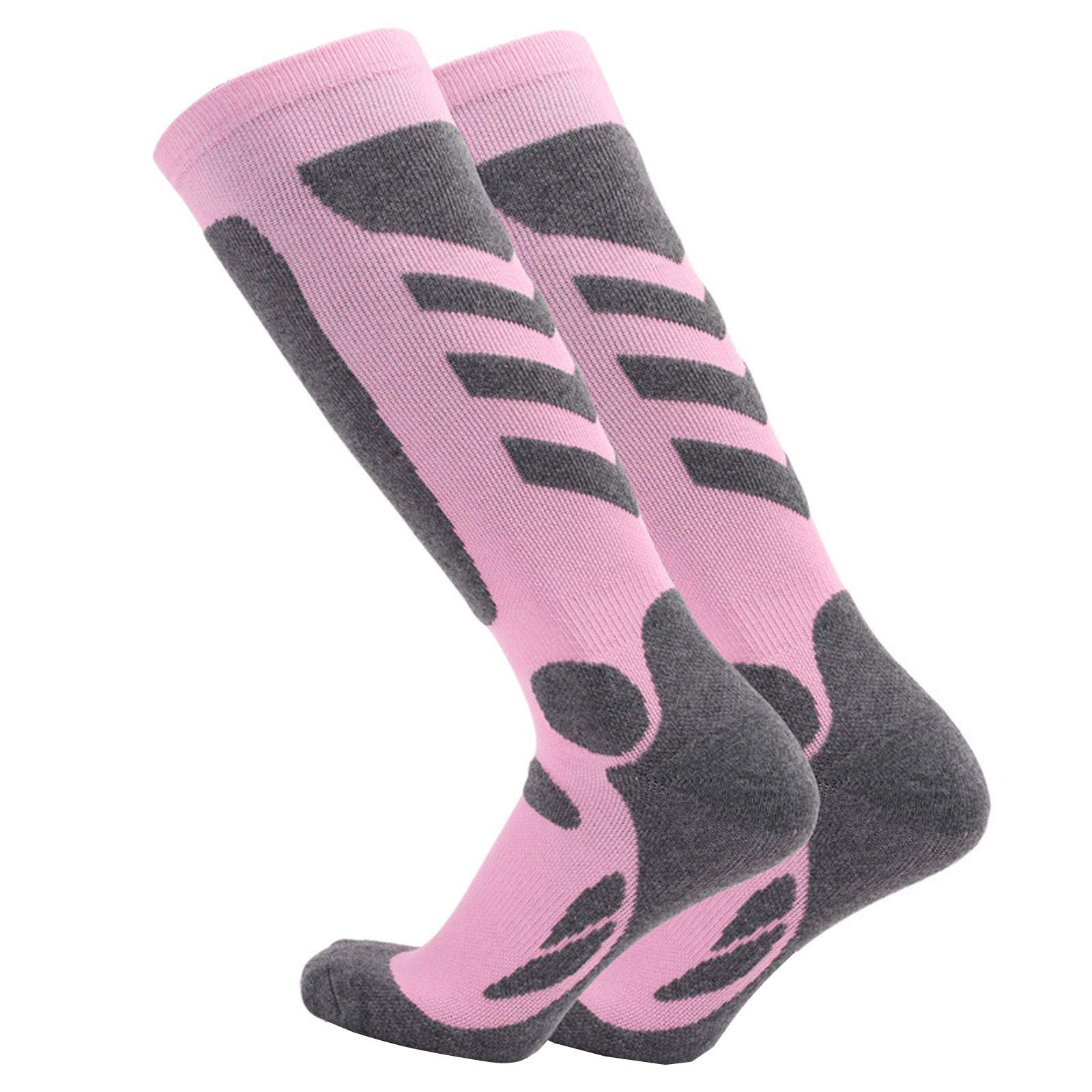 Premium Thermal Winter Socks for Women - Thick Warm Hiking & Ski Socks - Moisture Wicking Outdoor Sports Socks for Cold Weather Activities (Camping, Snowboarding, Mountaineering)