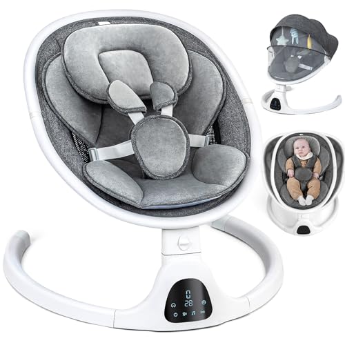GRAY Baby Swing