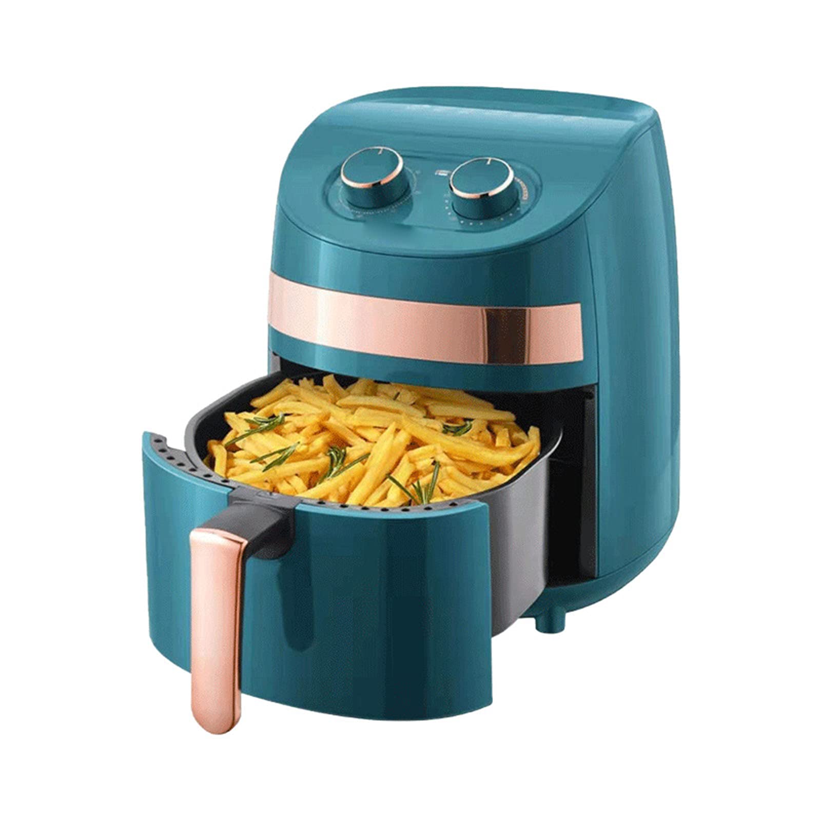 3.7L Large Capacity Air Fryer - Oil Free & Smoke Less, Intelligent Automatic Cooking for Healthy Fried Food | Perfect for Home Kitchen, Fast Snacks & Family Meals