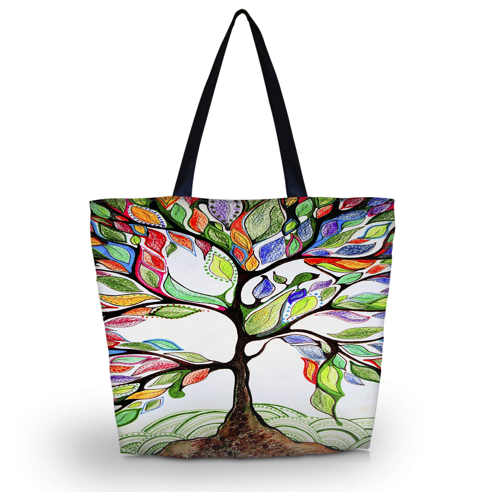 Waterproof Foldable Beach Tote Bag for Women - Travel & Shopping | Overnight Handbag for Beach & Gym