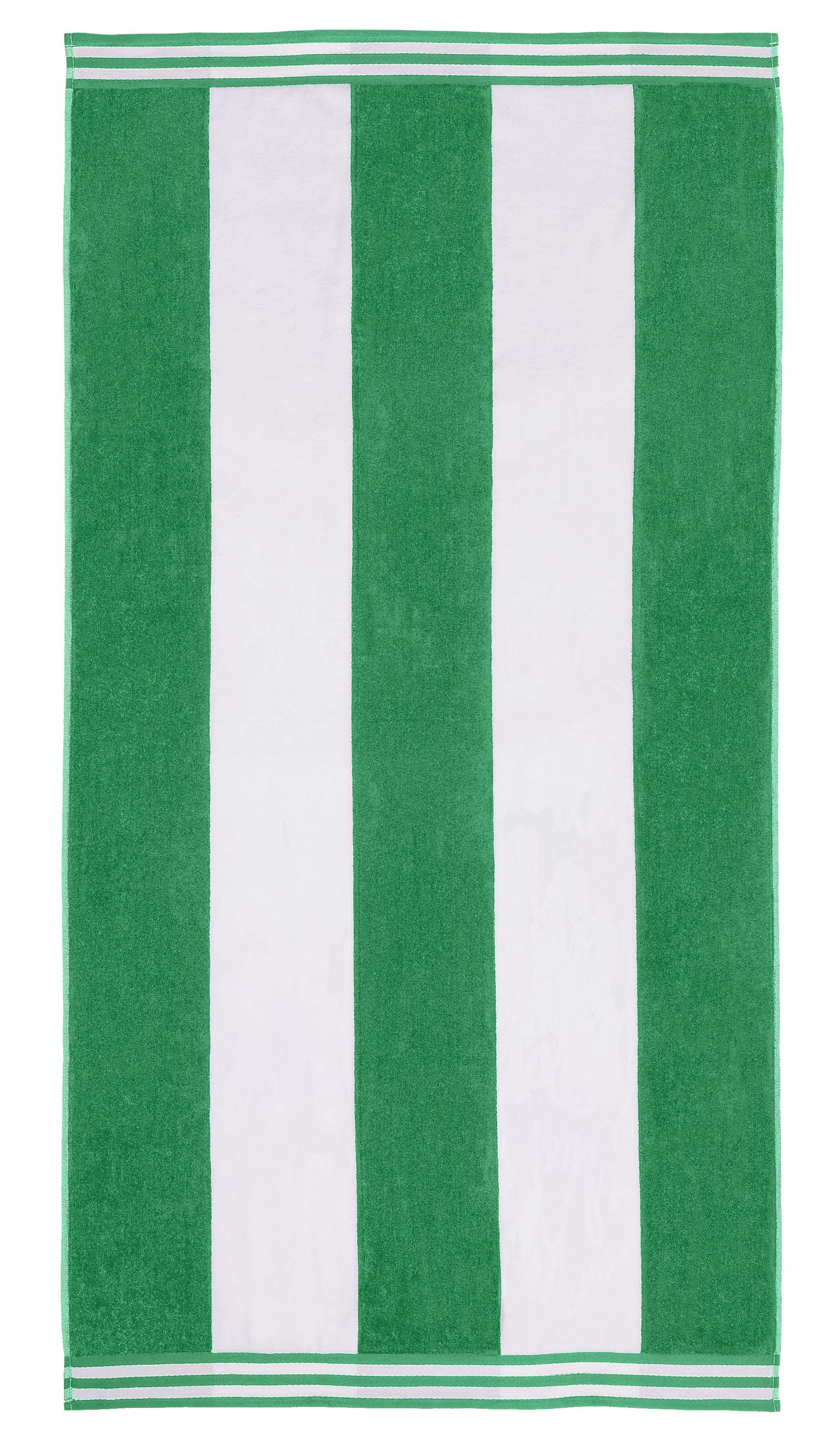 Premium Cabana Stripe Oversized Cotton Beach Towel Set of 2, 4, or 6 - Soft, Absorbent & Quick-Drying for Pool, Beach, Vacation & Spa Use