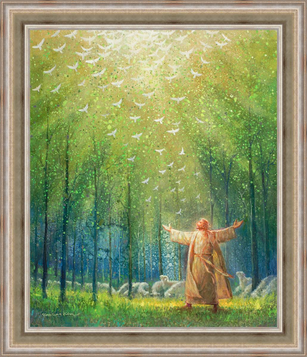 Modern LED Wall Art - Large Light Up Canvas Painting for Living Room, Bedroom & Office Decor