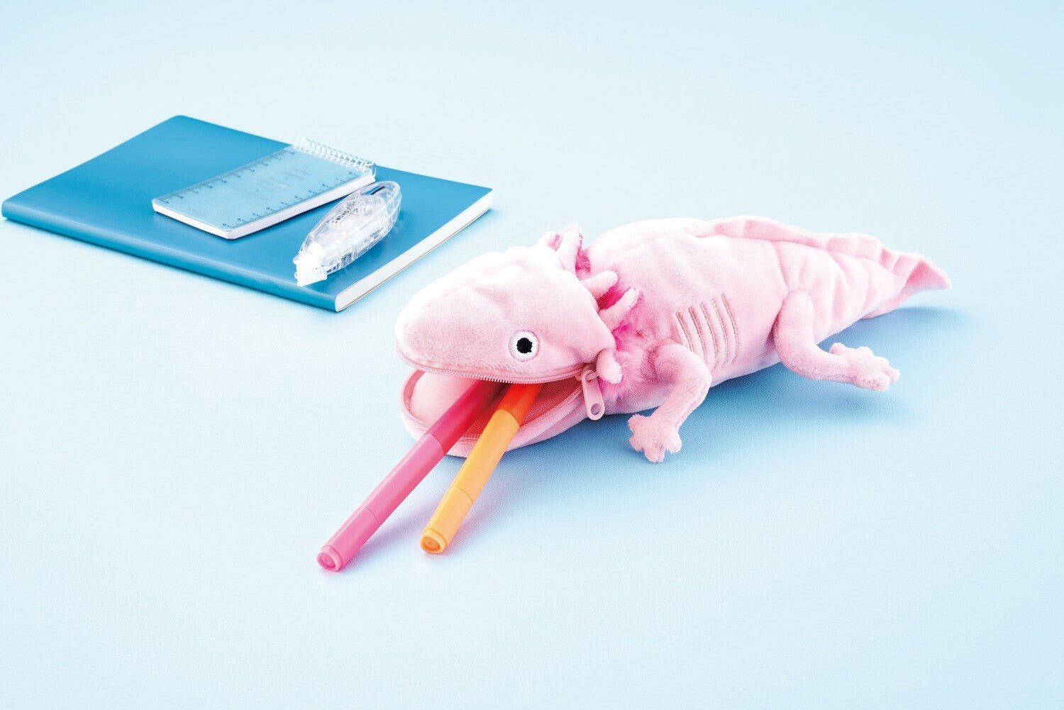 SETOCRAFT Waterproof Amphibians & Marine Animals Pen Case - Durable Pencil Pouch for School, Office & Travel - Perfect for Students, Artists & Professionals