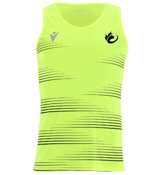 2021 Canada 7s Rugby Singlet - High-Performance Neon Jersey for Rugby Training & Matches | Breathable & Lightweight for Sports & Team Events