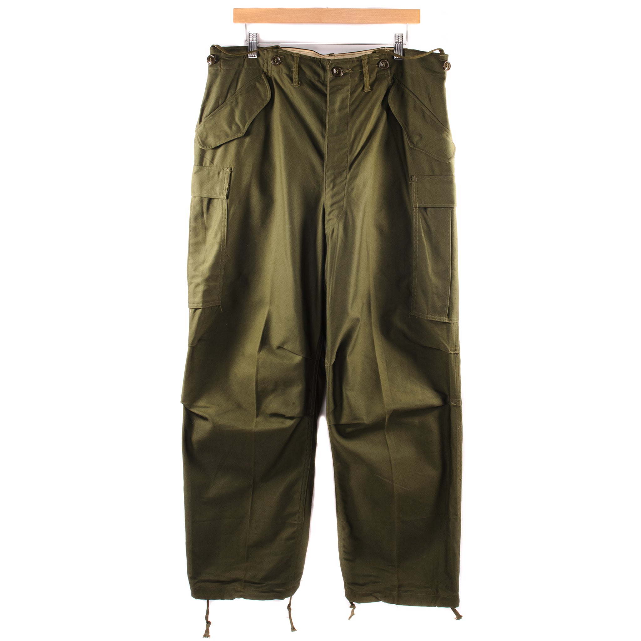 Vintage US Army M-1951 M51 Field Pants - Korean War Era Military Trousers - Deadstock Size W36 L28 - Perfect for Reenactments, Collecting & Outdoor Adventures