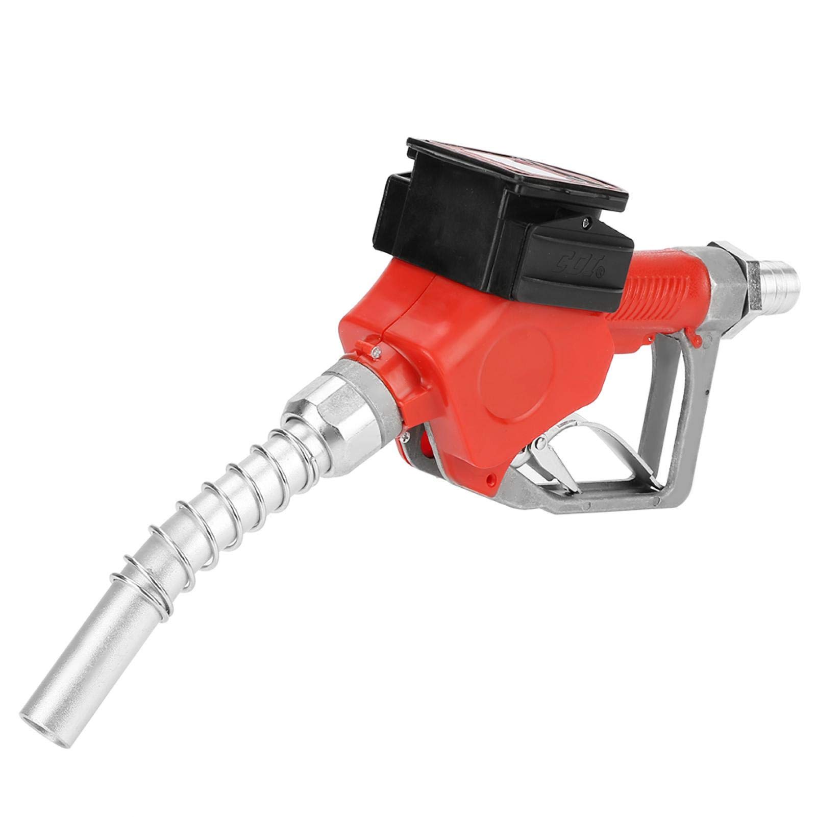 1pc Digital Fueling Nozzle with Automatic Lock - Gasoline/Kerosene Metered Nozzle Gun for Precise Fuel Dispensing | Ideal for Gas Stations, Farms & Home Fuel Storage