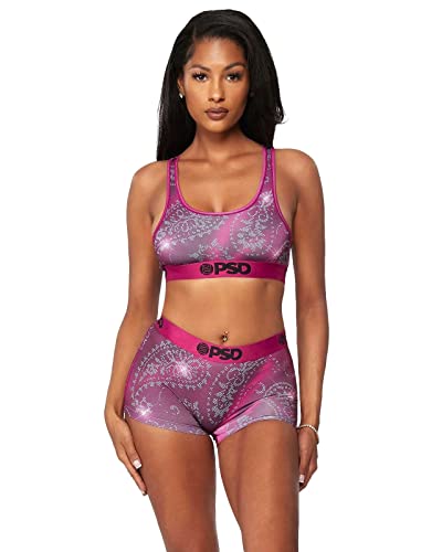 Fuschia Ice Paisley