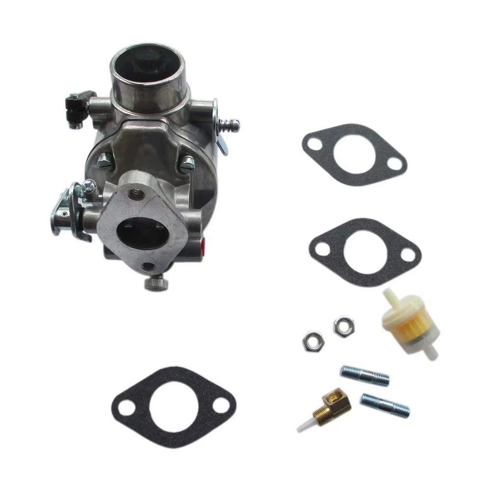 JRSMART Carburetor Replacement for IH Farmall Tractor Models A, AV, B, BN, C, SUPER - Compatible with 352047R91, 352376R92, 354184R93 - Perfect for Engine Restoration & Agricultural Maintenance