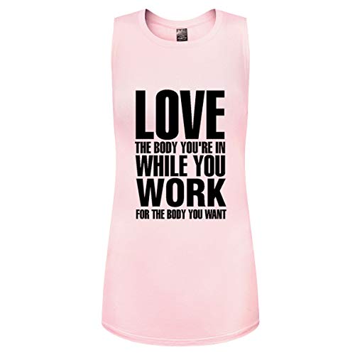 Lightpink-muscle Tank
