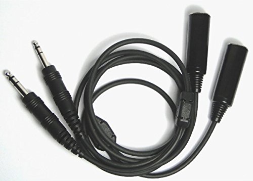 PA-77S Headphone Extension Cable - 3.5mm Audio Jack Extender for Gaming Headsets, Music, and Home Theater Systems
