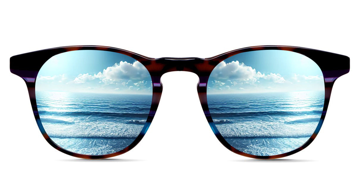 Powell Women's Prescription Polarized Sunglasses - UV Protection, Anti-Glare for Driving, Outdoor & Fashion Use
