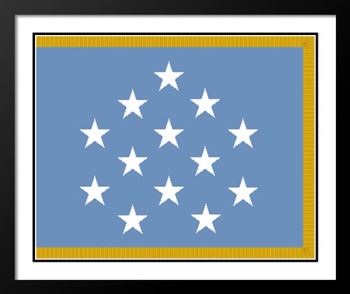 Authentic United States Medal of Honor Flag - 20x23 Inches Wood Framed with Double Matting - Perfect for Military Home Decor, Veteran Gifts & Patriotic Display