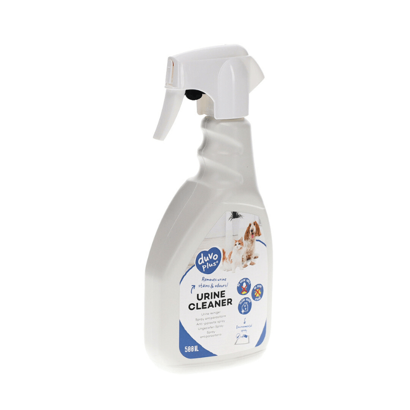DUVO PLUS Urine Cleaner & Stain Remover - 500ml Pet Odor Eliminator for Dogs & Cats - Perfect for Carpets, Floors & Furniture