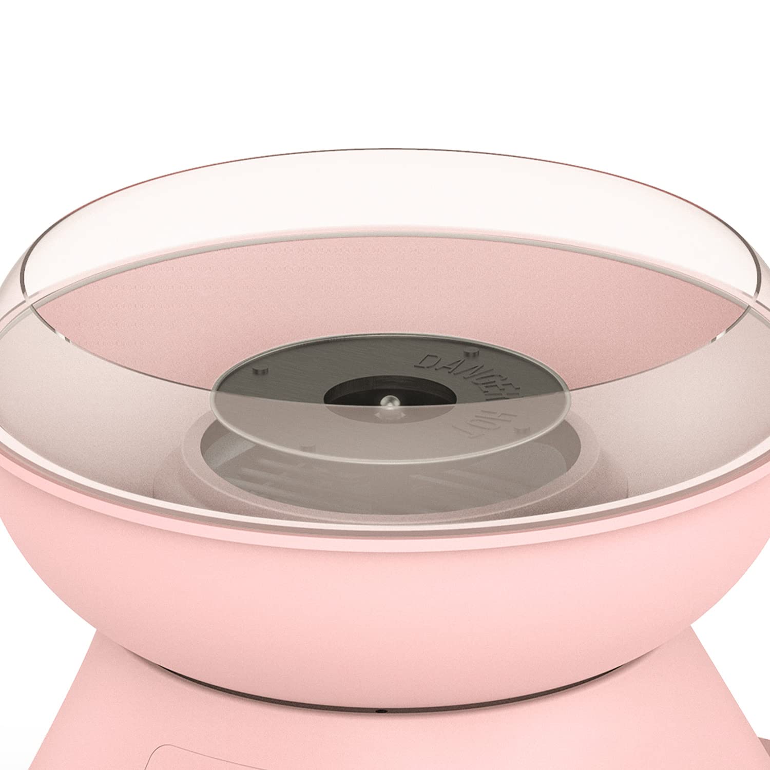 500W Cotton Candy Maker Machine - Pink Rose Commercial Candy Floss Maker for Parties, Events & Home Use
