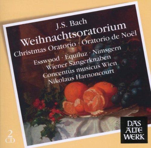Bach Christmas Oratorio BWV 248 - Harnoncourt, Esswood, Equiluz, Nimsgern - Classical Music CD - Perfect for Holiday Celebrations & Christmas Gatherings