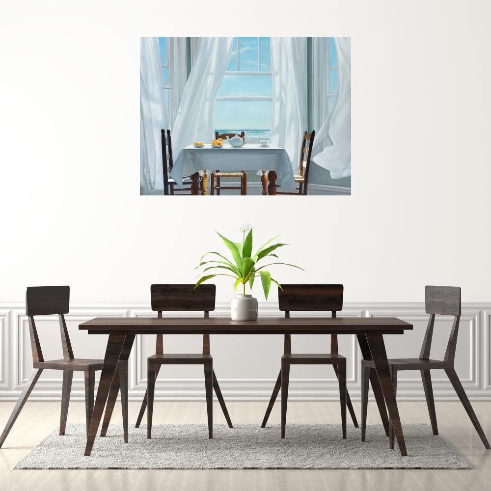 Becoming Centered by Karen Hollingsworth - Stunning Fine Art Canvas Wall Decor for Living Room, Bedroom, Office & More - Ready to Hang 56x42 inches - Perfect for Home, Office & Commercial Spaces