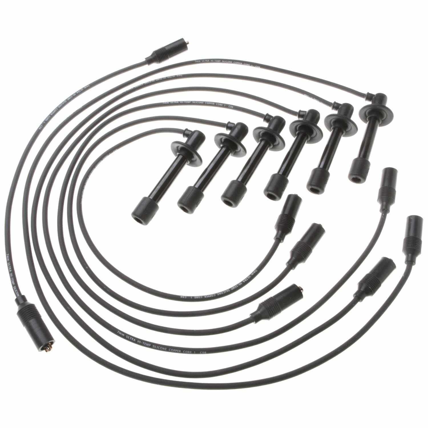 High-Performance Spark Plug Wire Set Compatible with Porsche 911, 944, 928 - Durable Ignition Wires for Smooth Engine Performance - Perfect for Racing, Daily Driving & Auto Maintenance