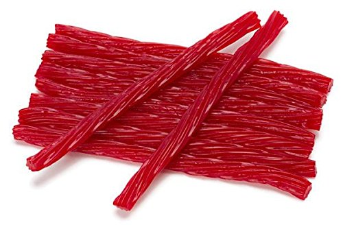 Delish Strawberry Licorice Twists - 5 lb Bulk Bag of Original Chewy Candy | Vegan, Kosher, Made in USA | Perfect for Parties, Gifts & Movie Nights