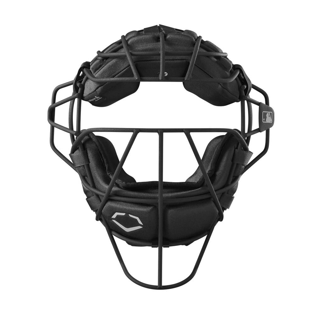 EvoShield PROSRZ Catcher Facemask - Adjustable One Size Fits Most - Baseball & Softball Protective Gear for Catchers - Perfect for Youth & Adult Games, Training, and Practice Sessions