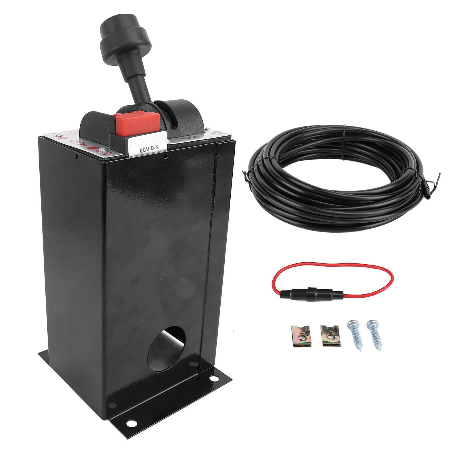 Heavy Duty Dump Truck PTO Control Valve - 6 Ports 4 Position Proportional Hydraulic Valve with PTO Switch for Smooth Tipper Operation - Perfect for Dump Trucks, Trailers & Construction Equipment