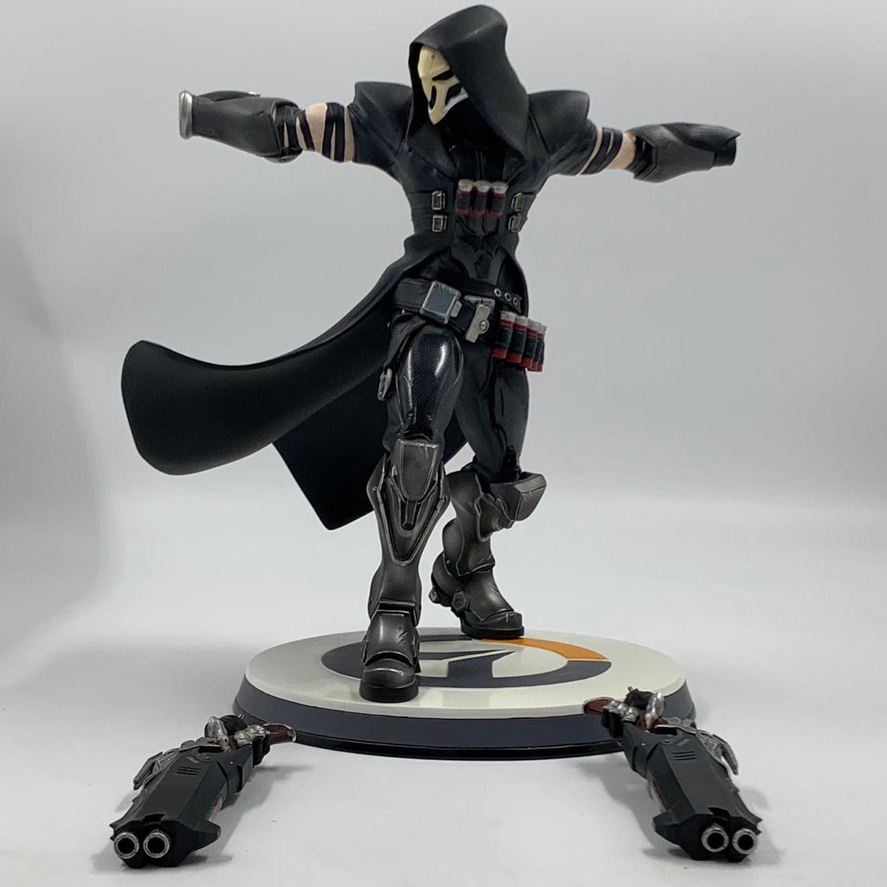 Blizzard Overwatch Reaper Polystone 12-inch Collectible Statue - Official Gaming Merchandise for Display & Home Decor