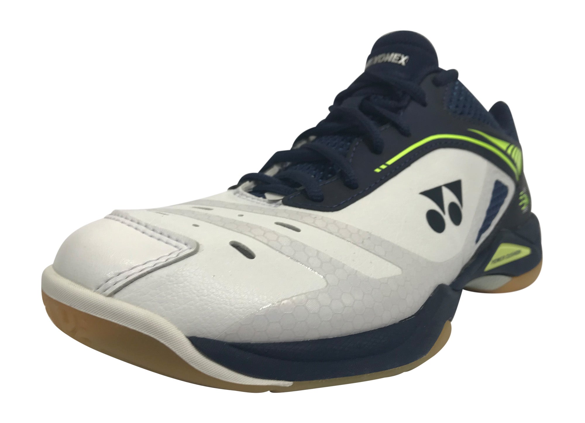 Yonex Power Cushion PC SHB 65 Z Wide Badminton Shoes for Men & Women - Dark Navy Blue - Comfortable Court Shoes for Indoor Sports & Training