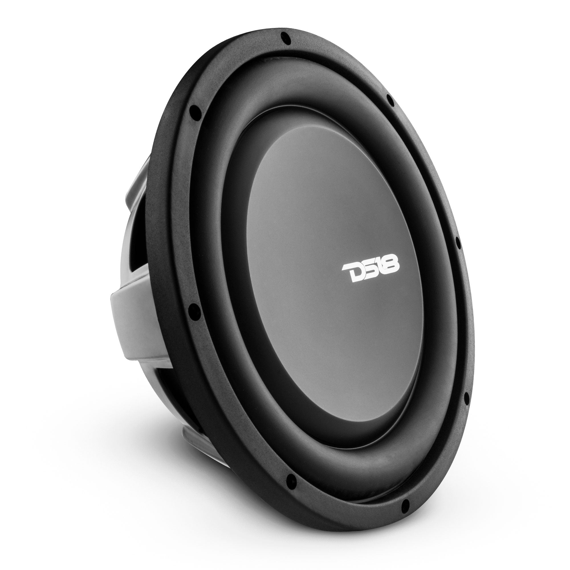 PS Shallow Mount Water Resistant 10-Inch Car Subwoofer - 500 Watts RMS, DVC 2 Ohm - Perfect for Marine & Off-Road Vehicles, Trucks & Boats