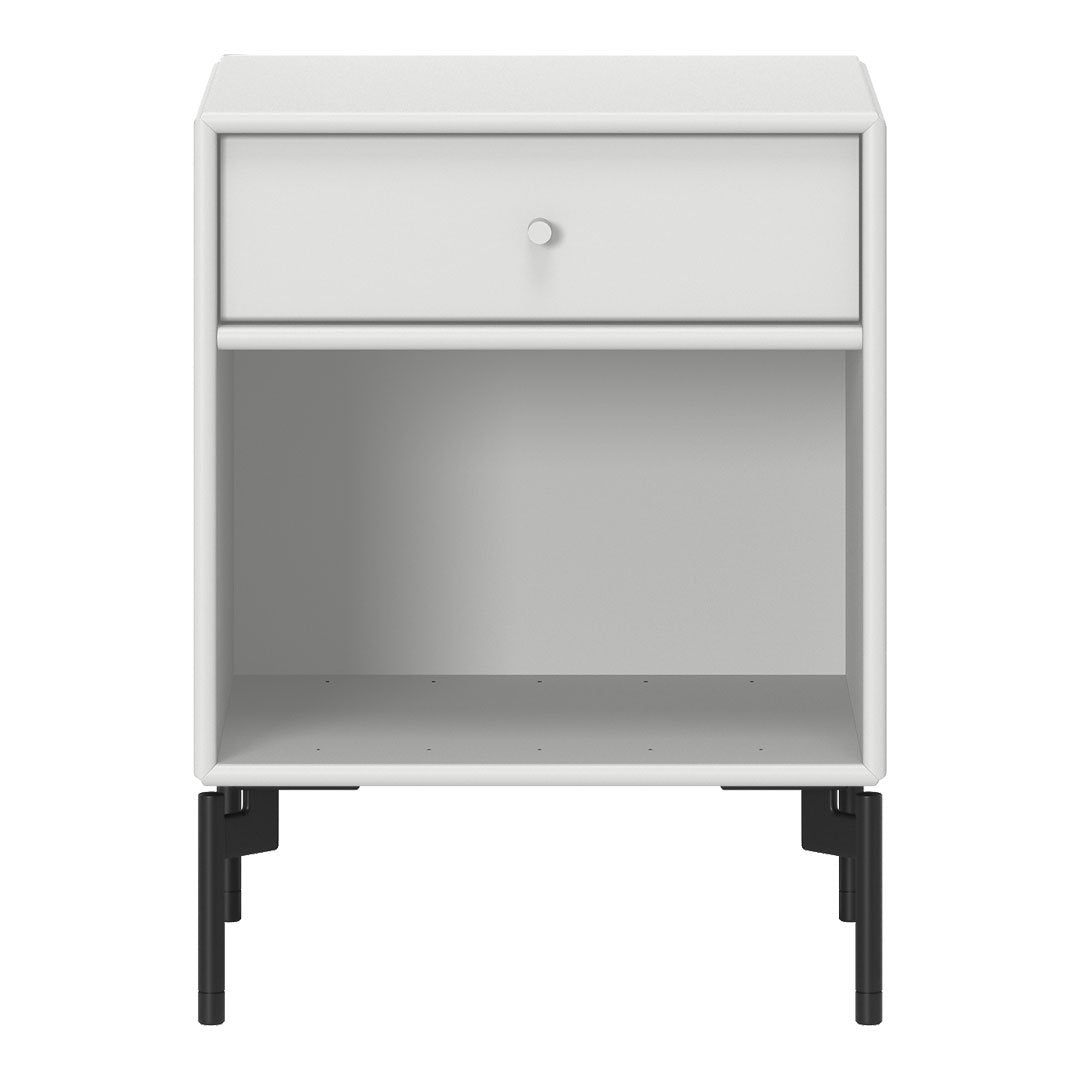Modern Wooden Nightstand with Drawers & Legs - Stylish Bedside Table for Bedroom, Living Room, or Office - Perfect for Storage & Organization