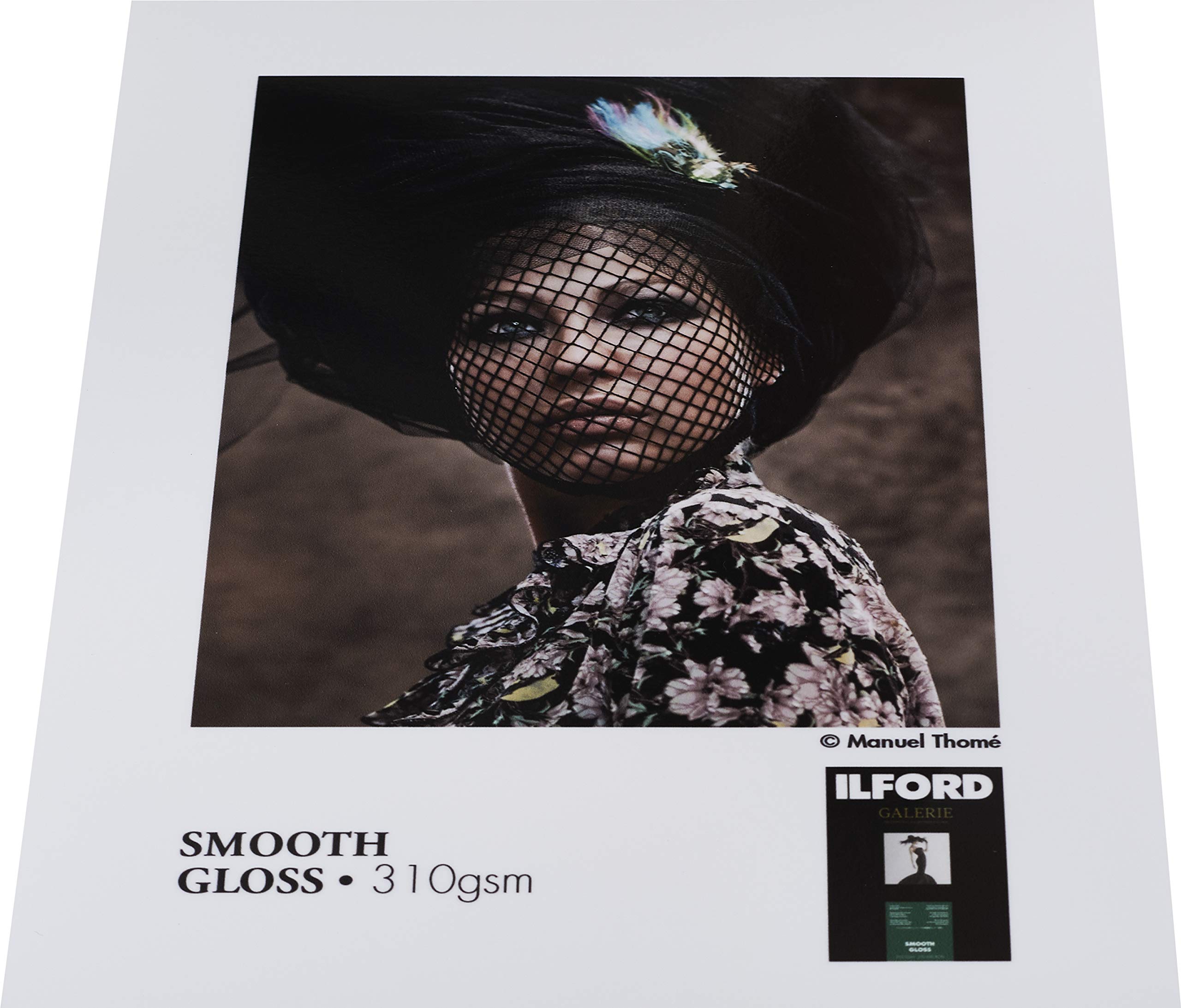 ILFORD 2001737 GALERIE Prestige Smooth Gloss Photo Paper - 13 x 19 Inches, 25 Sheets - Premium Inkjet Paper for Professional Photography & Art Prints