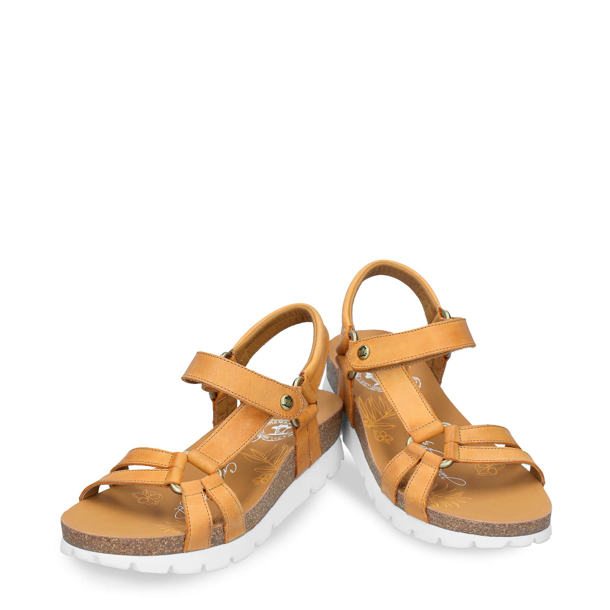 Panama Jack Women's Open-Toe Wedge Heels Sandals - Comfortable Summer Casual Shoes for Beach, Vacation & Outdoor Wear