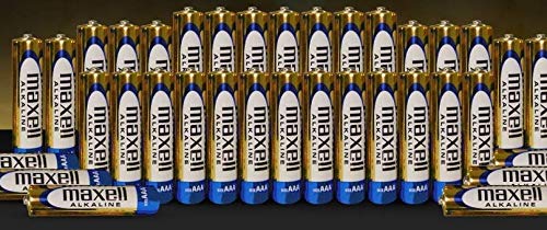 Maxell 723815 AAA Alkaline Batteries - 36 Pack Long Lasting High Performance for Computers, Toys, Remote Controls & Electronic Devices