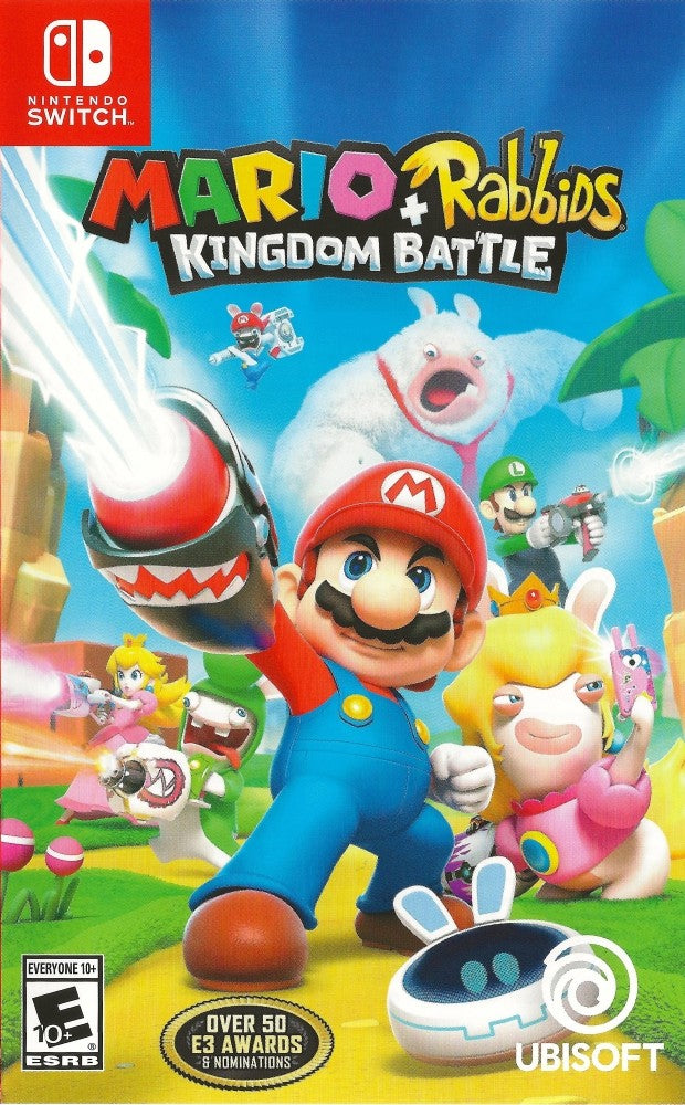 Mario + Rabbids: Kingdom Battle - Nintendo Switch Game | Fun Adventure Strategy for Kids & Adults | Perfect for Family Game Nights & Party Entertainment