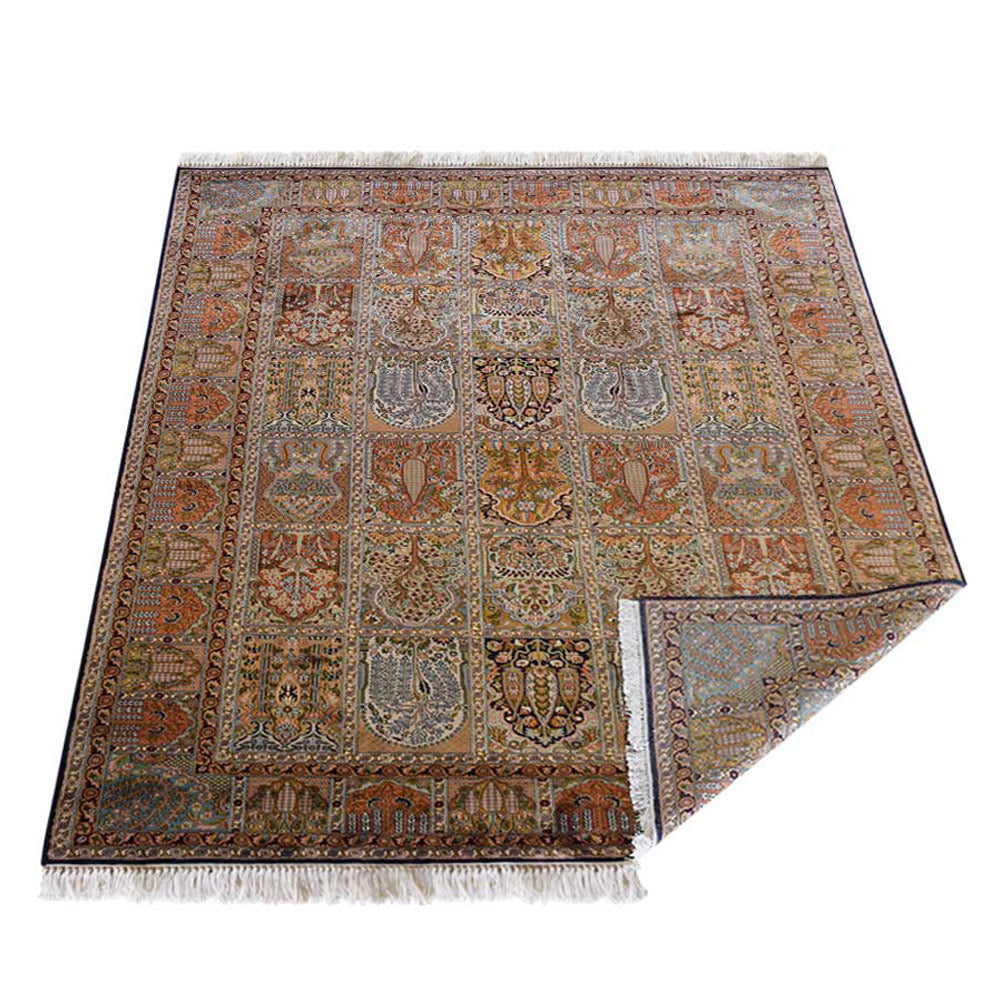 Hand Knotted Persian Rug - Authentic Oriental Wool Carpet for Living Room, Bedroom & Dining Area - Luxury Home Decor & Floor Covering