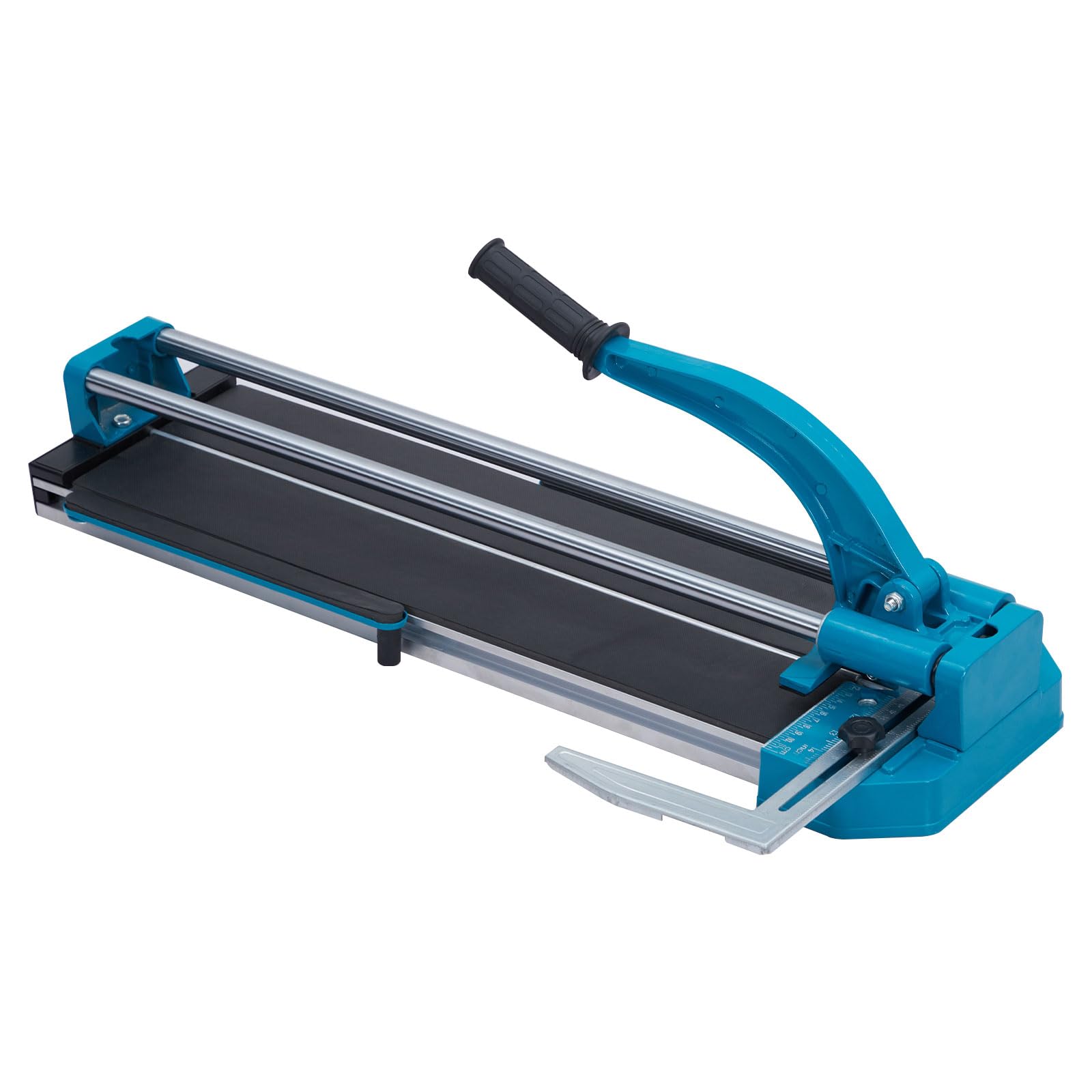 48 Inch Manual Tile Cutter with Tungsten Carbide Wheel - Double Rail Precision Tile Cutting Tool with Infrared Positioning for Ceramic, Porcelain & Stone Tiles - Perfect for DIY Home Renovation & Professional Tiling Projects