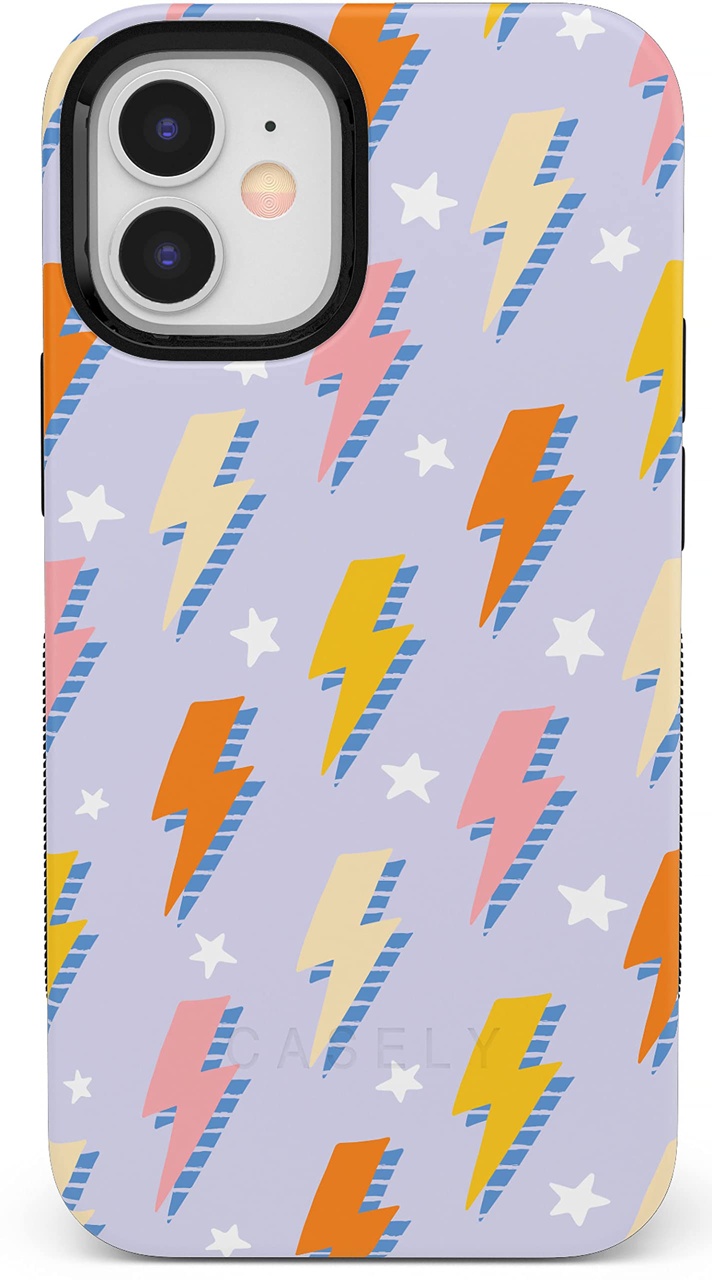 Casely iPhone 12 Mini Case with MagSafe Compatibility - Lightning Bolt Design & Bold Protection | Perfect for Everyday Use, Travel & Wireless Charging
