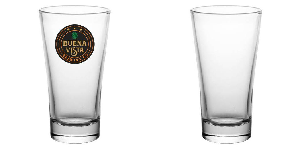 8.5oz Custom BarConic® Liberty Glass - Premium Clear Glass for Cocktails, Beer, and Beverages - Perfect for Home Bars, Restaurants, and Parties