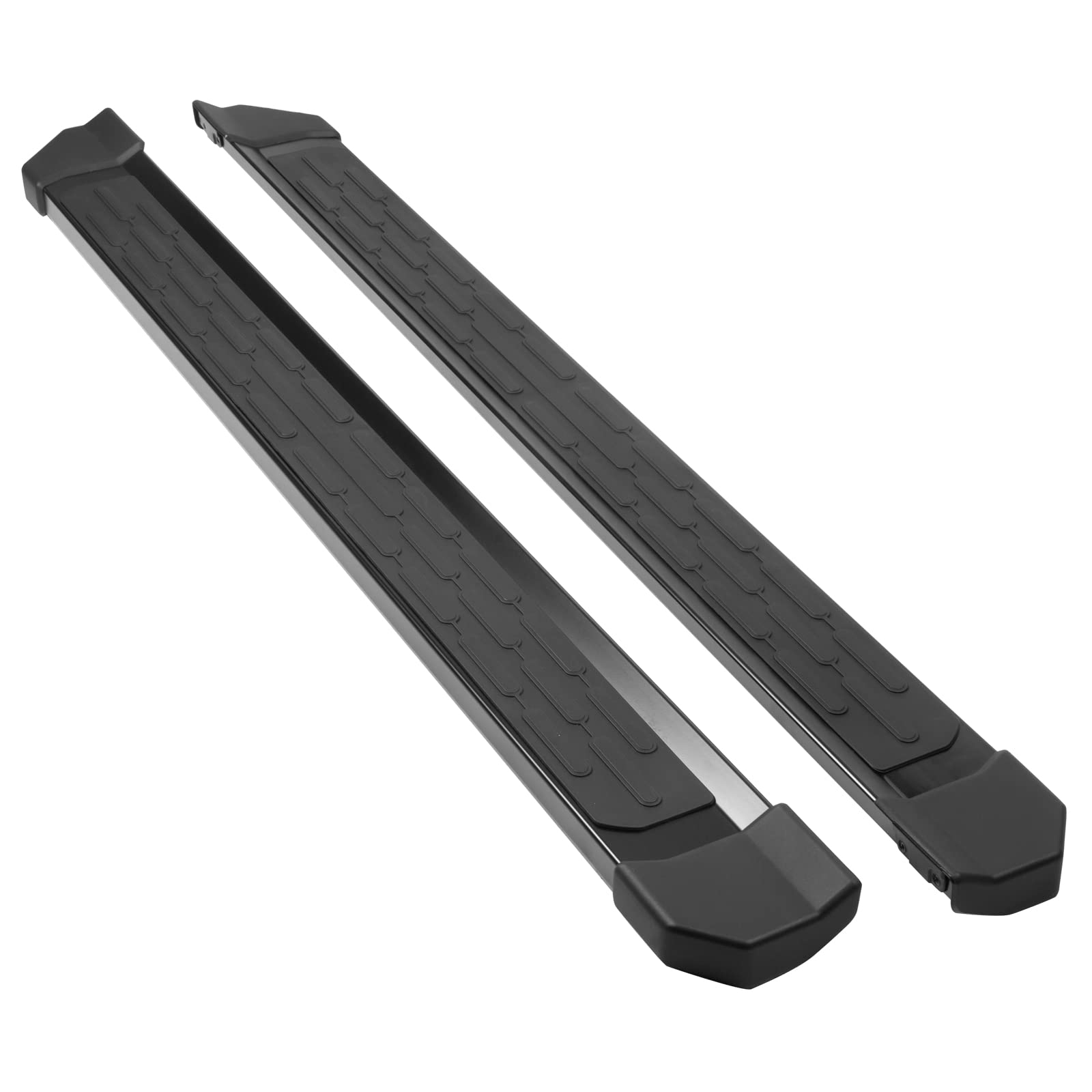 IKON MOTORSPORTS Running Boards for 2021-2025 Ford Bronco - Aluminum Side Steps Nerf Bars (Driver & Passenger Side) - OE Style Off-Road Accessories for Adventure & Daily Driving