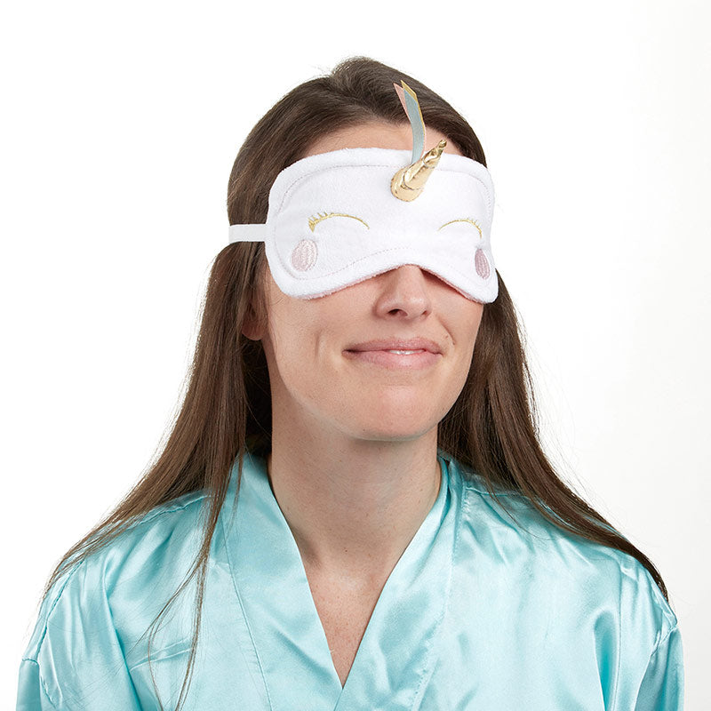 Unicorn Sleep Mask for Women & Girls - Soft Comfortable Eye Mask for Sleeping, Travel & Relaxation - Perfect Gift for Kids & Adults