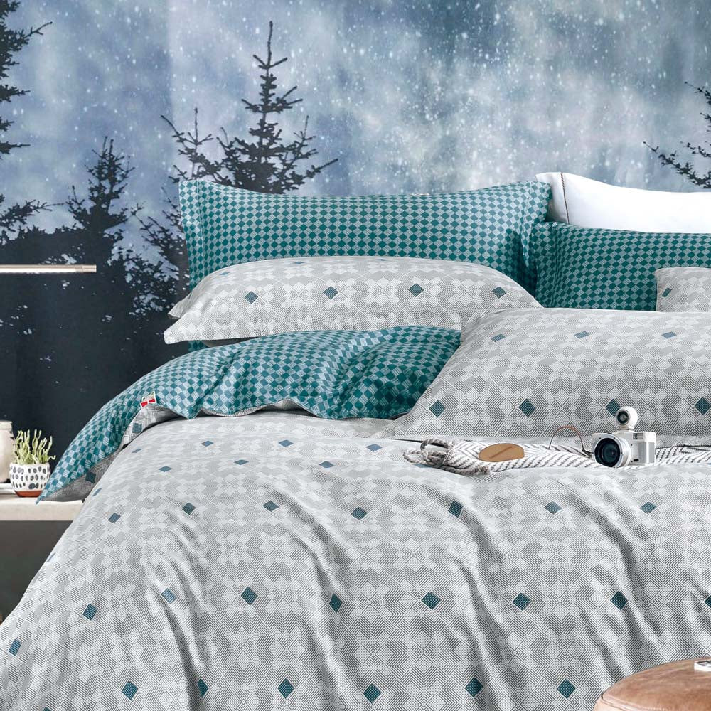 Harrison Luxury Multi Quilt Cover Set - King Size Bedding Set | Soft & Breathable Cotton Blend | Perfect for Master Bedroom, Guest Room & Hotel Use