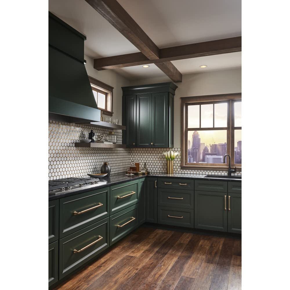 Top Knobs Cranford 12 Inch Appliance Pull in Honey Bronze - Perfect for Kitchen Cabinets, Drawers & Home Appliances