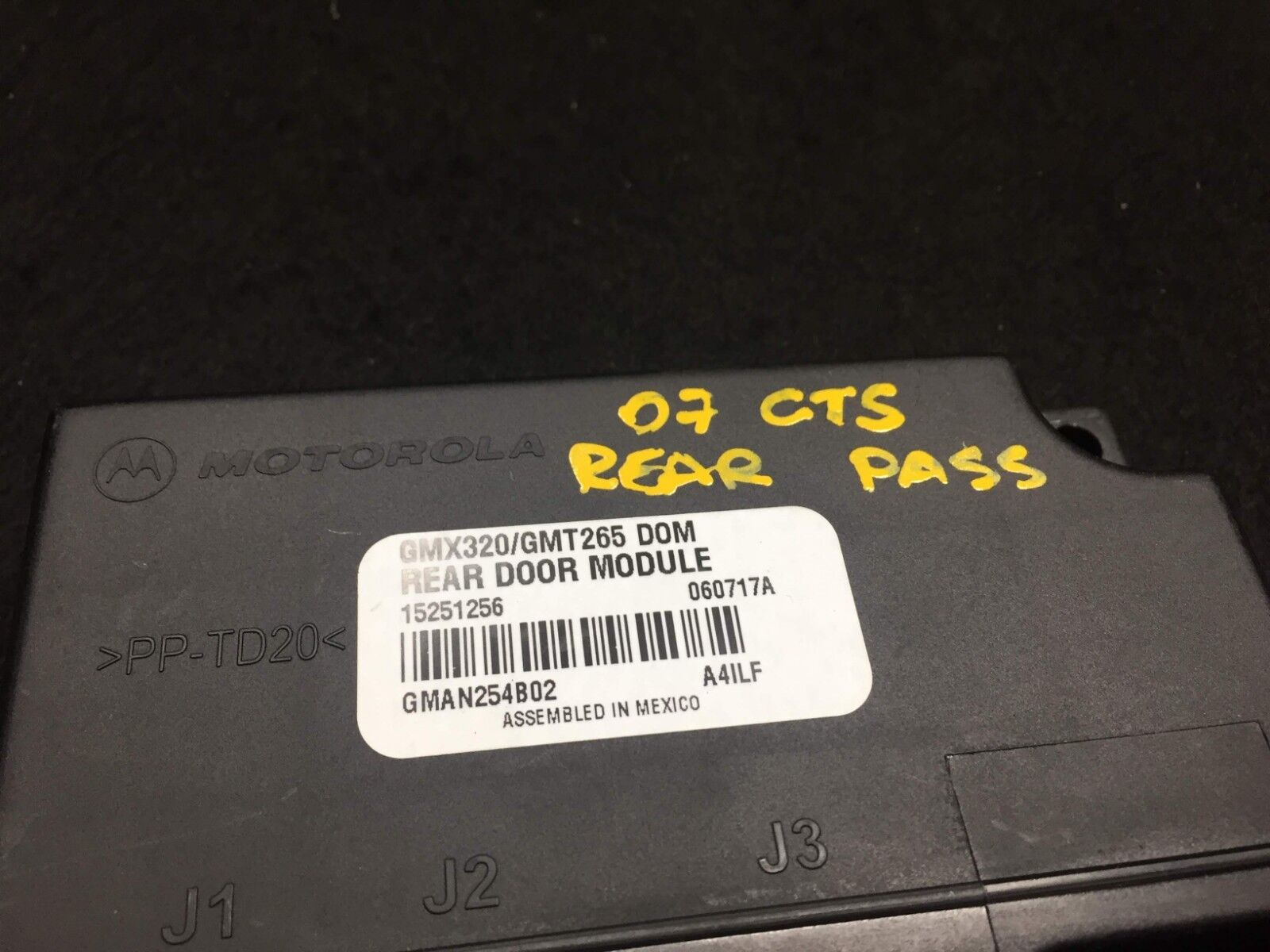 2003-2007 Cadillac CTS Rear Right & Left Door Control Module Unit OEM Replacement - Perfect for Power Window & Lock Repair