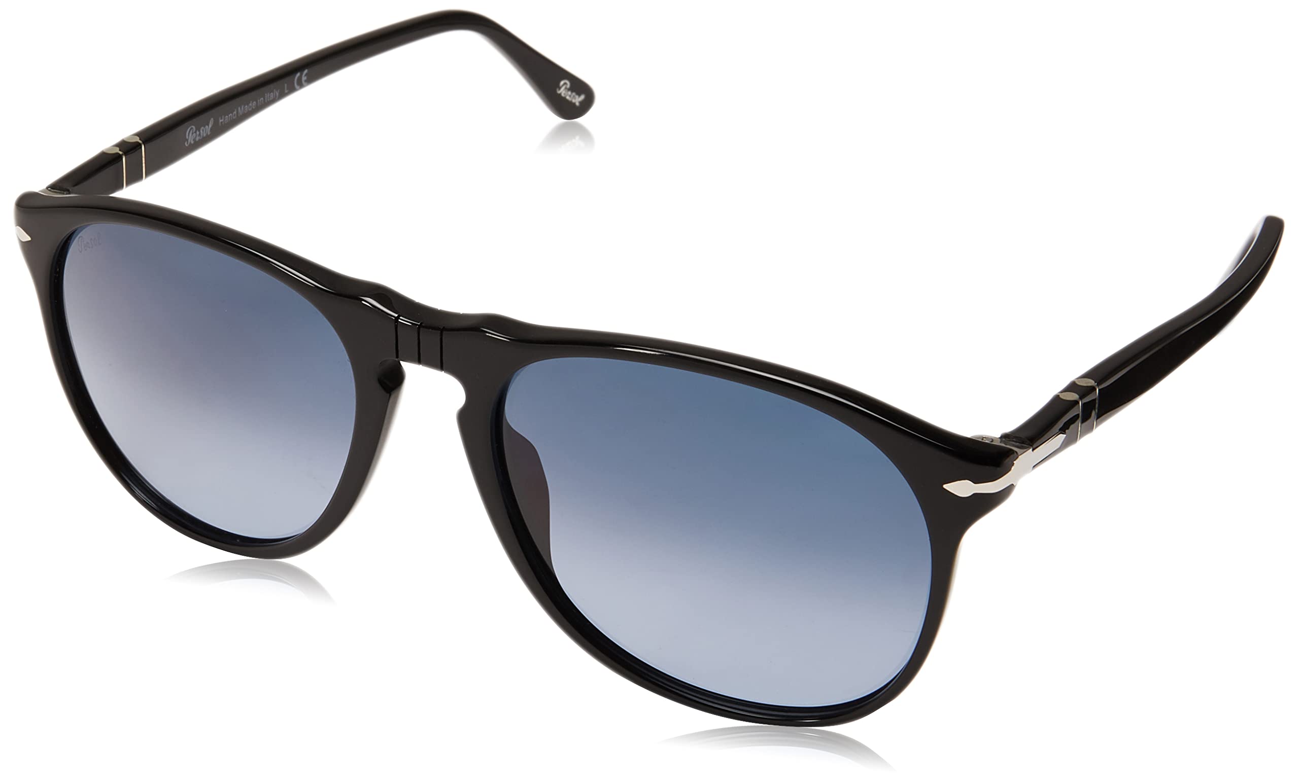 Persol PO9649S Aviator Sunglasses for Men & Women – Classic Polarized Pilot Shades with UV Protection – Perfect for Driving, Travel & Outdoor Adventures